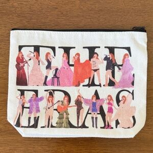 Taylor Swift The Eras Cosmetic Bag - Travel Pouch - Makeup Case